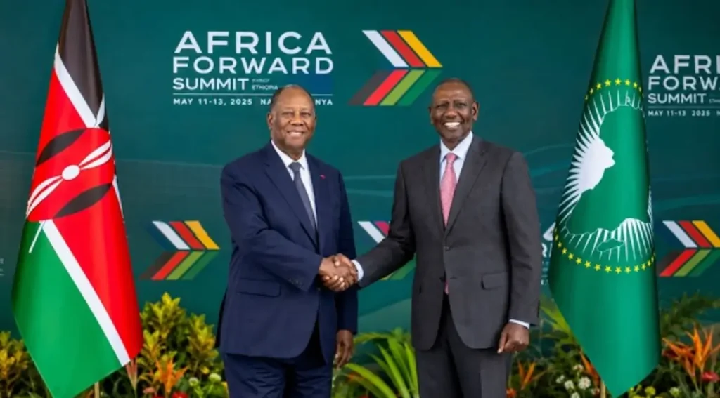 Alassane Ouattara et Ruto