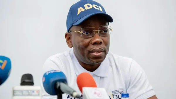 Le président de l'Alliance pour la Démocratie et la Citoyenneté en Côte d'Ivoire (ADCI), Assalé Tiémoko Antoine