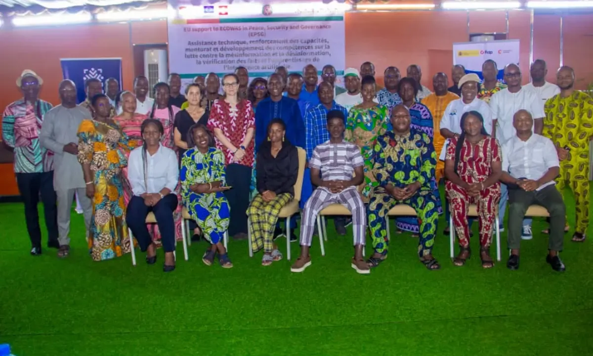 Bénin : 35 journalistes ouest-africains formés à Cotonou contre la désinformation