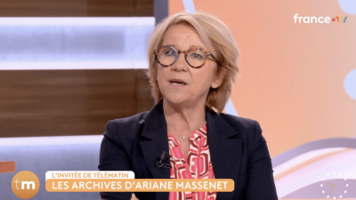 Cannes 2026 : Ariane Massenet et son ensemble en soie cauchemardesque