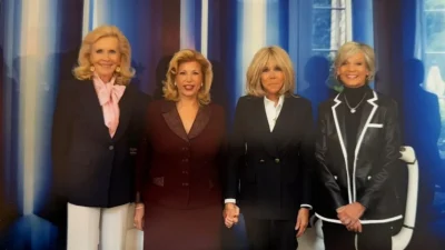 Côte d’Ivoire-France : Dominique Ouattara reçue par Brigitte Macron à l’Élysée