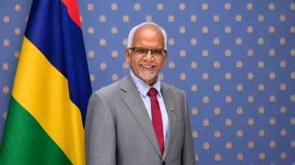 Dharam Gokhool, président de Maurice