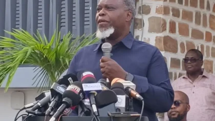 Édouard Loko, président de la HAAC