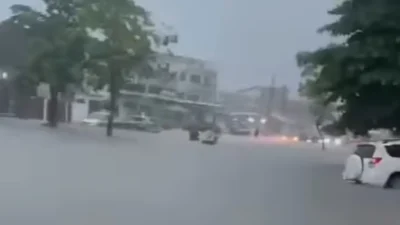 Forte Pluie à Cotonou