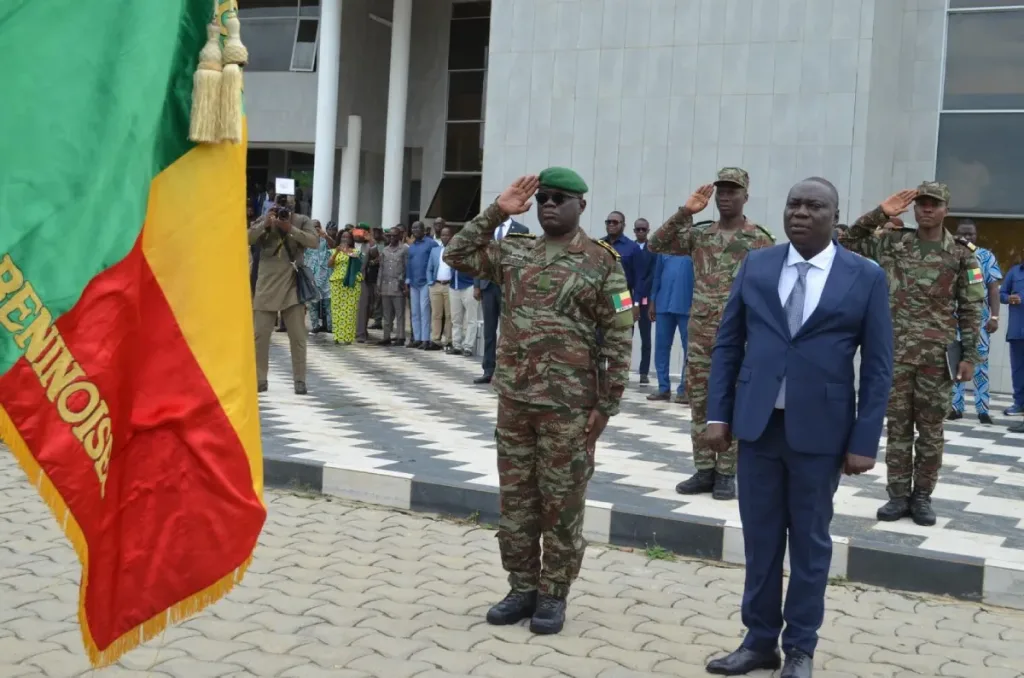 Gildas Habib Bignon Agonkan a officiellement pris les commandes du ministère délégué chargé de la Défense nationale