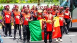 Bras de fer sportif : le ministre Benoît Dato reçoit les Amazones et Guépards après leurs 76 médailles à Accra