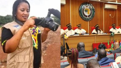 Umu Thoronka, journaliste spécialisée en santé et questions de genre en Sierra Leone,