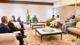 Le général Abdourahamane Tiani a reçu à Niamey le PDG de Global Atomic, Stephen G. Roman