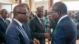Patrice Talon et son dauphin Romuald Wadagni.