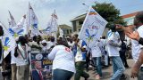RDC: démonstration de soutien du parti présidentiel aux sanctions américaines contre Joseph Kabila