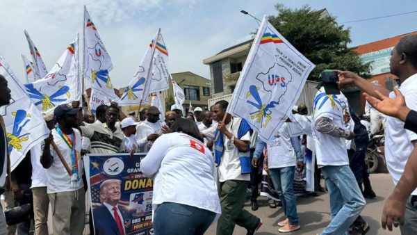 RDC: démonstration de soutien du parti présidentiel aux sanctions américaines contre Joseph Kabila
