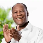 Alassane Ouattara, président de la Côte d'Ivoire
