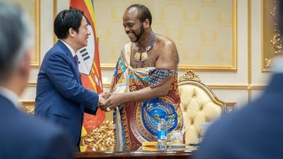 Taïwan défie la Chine avec une visite du président taïwanais Lai Ching-te en Eswatini