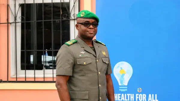 le colonel-major Gabin Abel Chahounka porté à la fonction de Directeur du Cabinet militaire