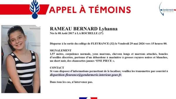 Disparition de Lyhanna dans le Gers : le principal suspect est visé par une plainte pour viols sur une fillette de 10 ans depuis août dernier