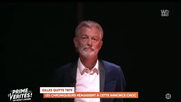 "Je pars parce que j'ai peur" : fidèle chroniqueur de Cyril Hanouna, Gilles Verdez annonce son départ de TBT9... avant de créer la surprise