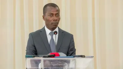 Wilfried Léandre Houngbédji. @Présidence du Bénin