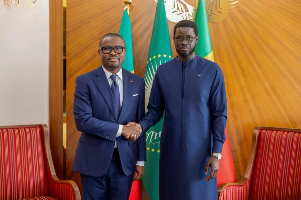 Romuald Wadagni et Bassirou Diomaye Faye PH: DR