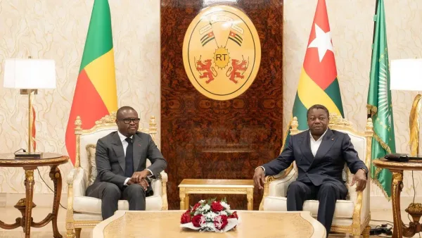 Romuald Wadagni et Faure Gnassingbé à Lomé ce 03 juin 2026