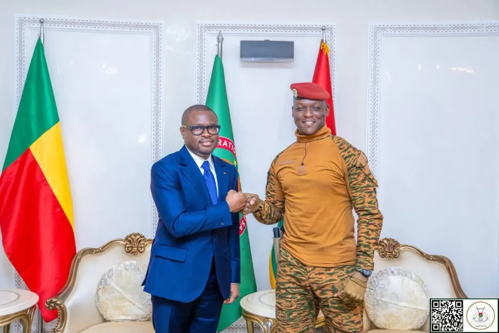 Romuald Wadagni et Ibrahim Traoré PH: DR