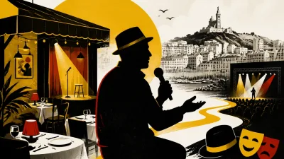 Illustration editoriale pour Élie Kakou : avant « La Classe », il a débuté au restaurant La Payotte à Marseille
