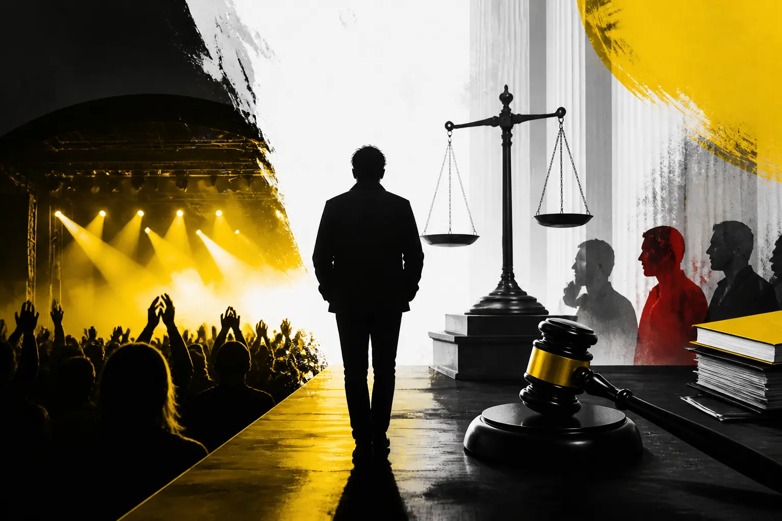 Illustration editoriale pour Patrick Bruel maintient sa tournée des Zénith après sa mise en examen