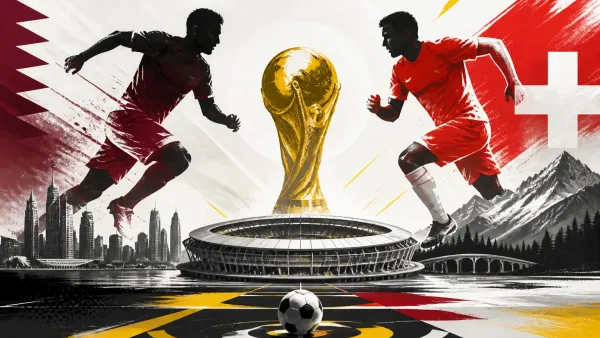 Illustration du match Qatar VS Suisse, le 13/06/2026 20:00, stade San Francisco Bay Area Stadium