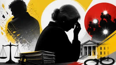 Illustration editoriale pour Patrick Bruel mis en examen pour viols : sa mère Augusta profondément affectée