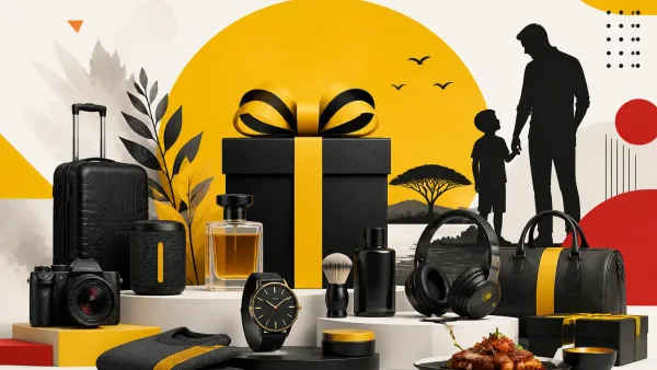 Illustration editoriale pour Fête des pères 2026 : 25 idées de cadeaux tendance pour tous les profils de papa
