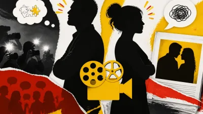 Illustration editoriale pour Cyril Hanouna et Shana Loustau crient au montage après une photo complice en Une