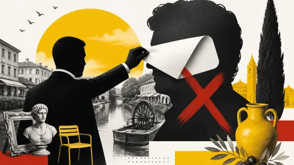 Illustration editoriale pour Le maire de L&rsquo;Isle-sur-la-Sorgue veut se débarrasser de l&rsquo;étiquette Patrick Bruel