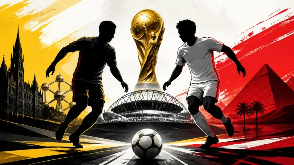 Illustration du match Belgique VS Égypte, le 15/06/2026 20:00, stade Lumen Field