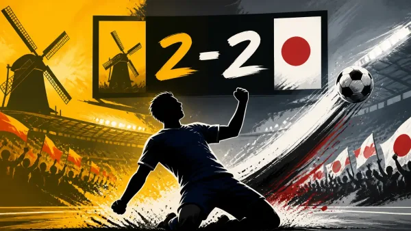 Illustration du match Pays-Bas VS Japon, le 14/06/2026 21:00, stade AT&T Stadium