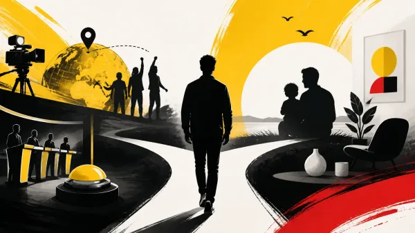 Illustration editoriale pour Cyril Féraud arrête « La carte au trésor » et « Duel en famille » sur France Télévisions