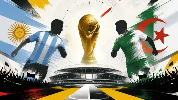 Illustration du match Argentine VS Algérie, le 17/06/2026 02:00, stade Arrowhead Stadium