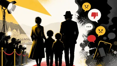 Illustration editoriale pour Gérard Depardieu : ses petits‑fils Billy et Alfred ciblés par des critiques après leur première apparition publique avec Julie et Philippe Katerine