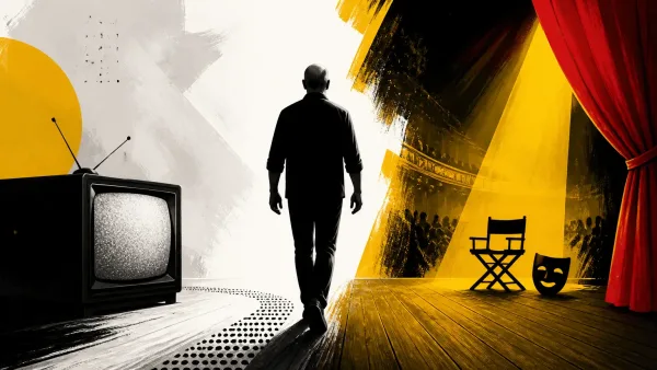 Illustration editoriale pour Vincent Lagaf’ prévoit d’arrêter la télé en 2029 et de se consacrer à la scène