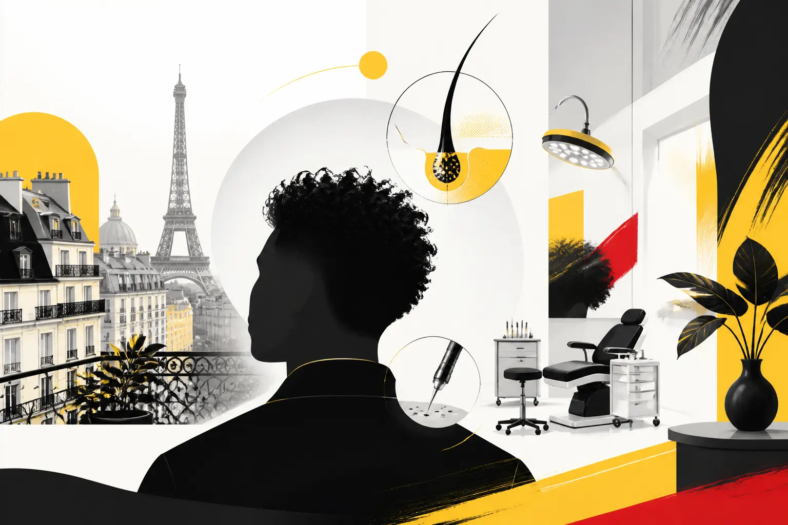 Illustration editoriale pour Regenae, le nouveau phénomène beauté à Paris