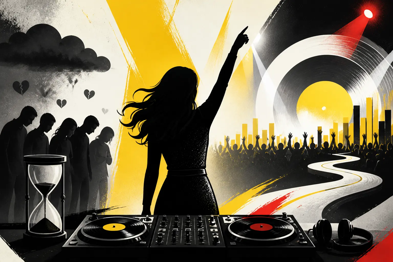 Illustration editoriale pour Jenifer annonce un DJ Tour en 2027 malgré la déception de ses fans de la première heure