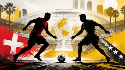 Illustration du match Suisse VS Bosnie-Herzégovine, le 18/06/2026 20:00, stade SoFi Stadium