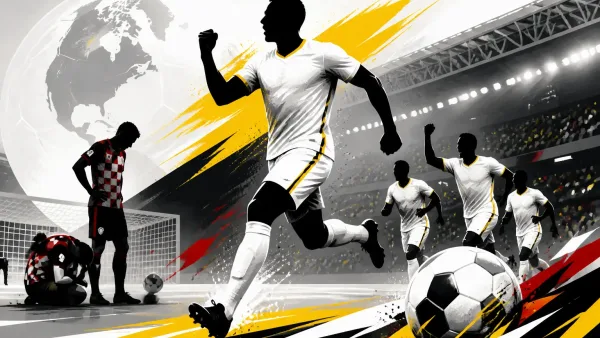 Illustration du match Angleterre VS Croatie, le 17/06/2026 21:00, stade AT&T Stadium