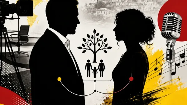 Illustration editoriale pour Rachid Arhab : son lien familial avec la chanteuse Ilona Mitrecey