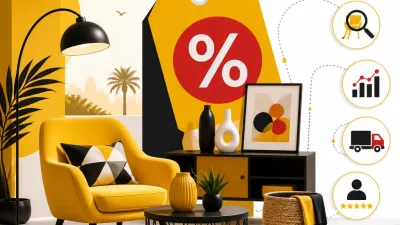Illustration editoriale pour Soldes d&rsquo;été : comment profiter des meilleures offres déco