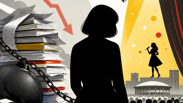 Illustration editoriale pour Chantal Goya doit contracter un crédit colossal pour rembourser 2 millions d&rsquo;euros