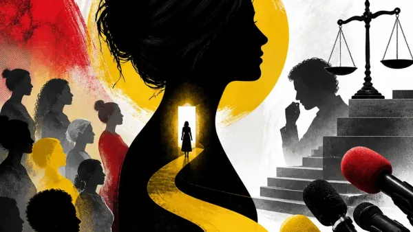 Illustration editoriale pour Vanessa Paradis : « Je ne suis pas sûre » que les femmes soient entendues dans l&rsquo;affaire Patrick Bruel