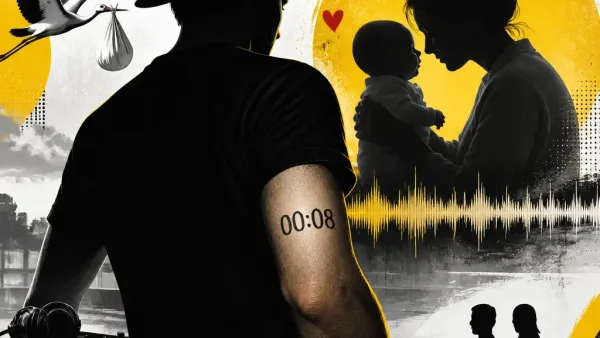 Illustration editoriale pour Quentin Mosimann révèle être papa et se fait tatouer l&rsquo;heure de naissance de sa fille Hayden