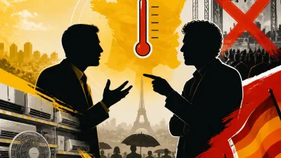 Illustration editoriale pour Mohamed Bouhafsi tacle Yann Barthès après ses propos sur la canicule