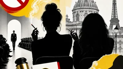 Illustration editoriale pour Madonna et Charli XCX risquent 135 € d&rsquo;amende après avoir été vues en train de fumer à la Fashion Week de Paris