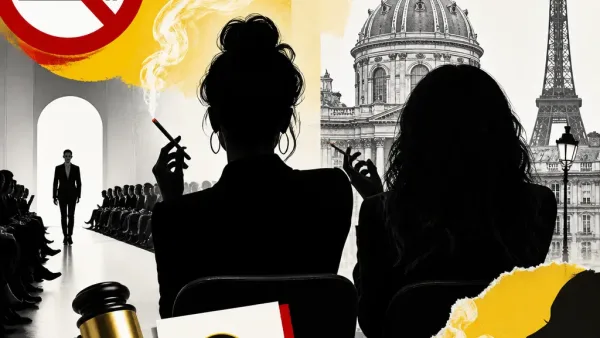 Illustration editoriale pour Madonna et Charli XCX risquent 135 € d&rsquo;amende après avoir été vues en train de fumer à la Fashion Week de Paris