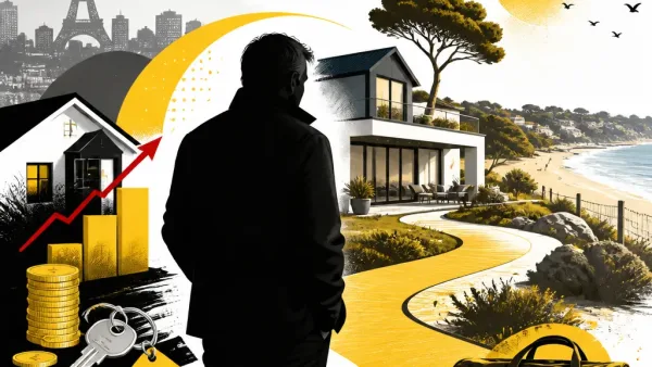 Illustration editoriale pour Pierre Ménès s’offre une maison à La Baule grâce à une plus-value immobilière